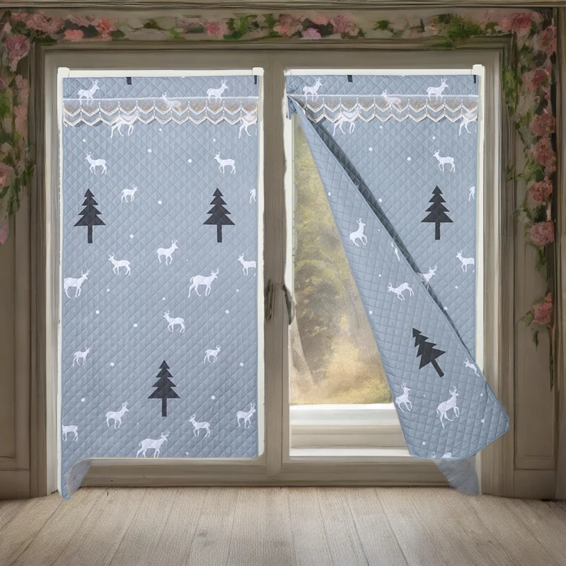 保温薄款棉门帘免打孔防风冬季保暖视频室内棉门帘室内免打孔包邮