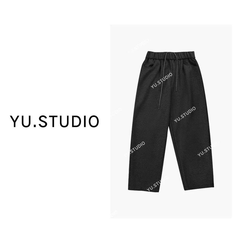 方和屿.垂感休闲裤女2024秋冬宽松显瘦松弛感时尚裤子百搭9961