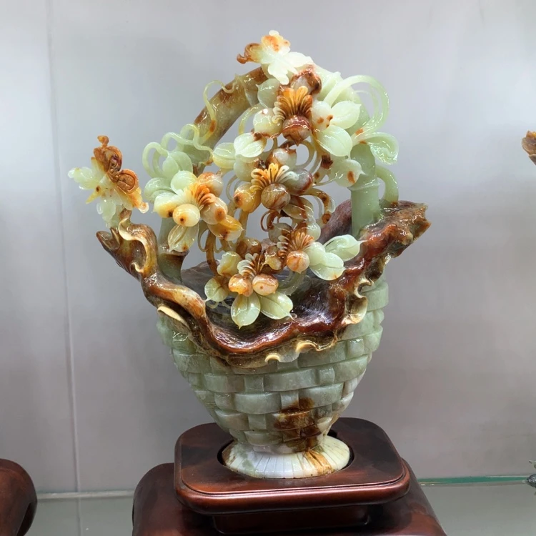 【闪购商品】蛇纹石玉摆件未镶嵌用****1