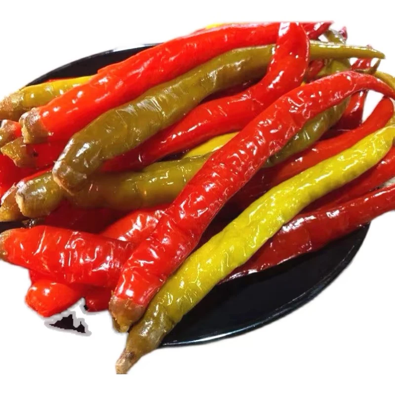 【李家庄农货】农户腌制酸辣椒下饭菜包邮 以直播间称重为准
