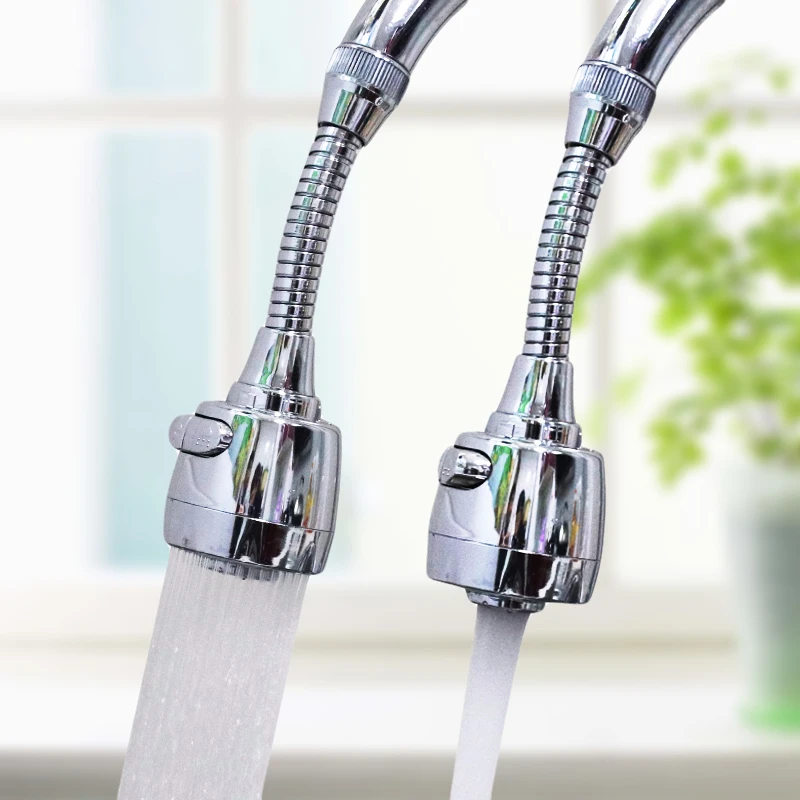 通用增压水龙头防溅头嘴加长延伸起泡花洒喷头家用调节转换水接头