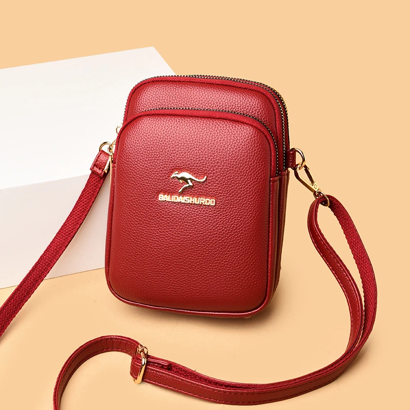 夏季女士手机包韩版单肩斜挎包时尚百搭简约大气婆婆妈妈包0600