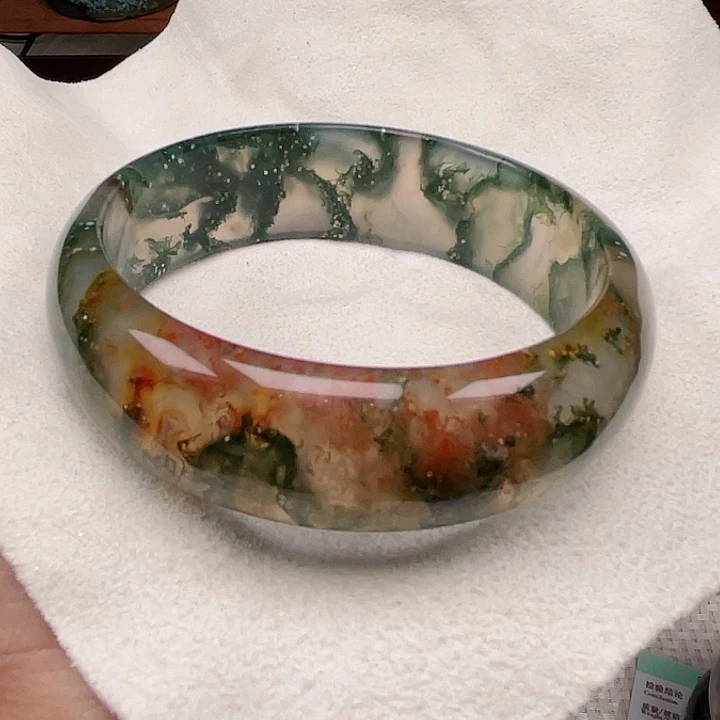 玛瑙/玉髓手镯未镶嵌清**遇