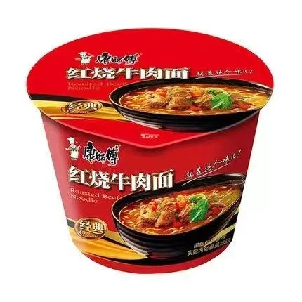 康师傅开心桶红红烧牛肉桶110g