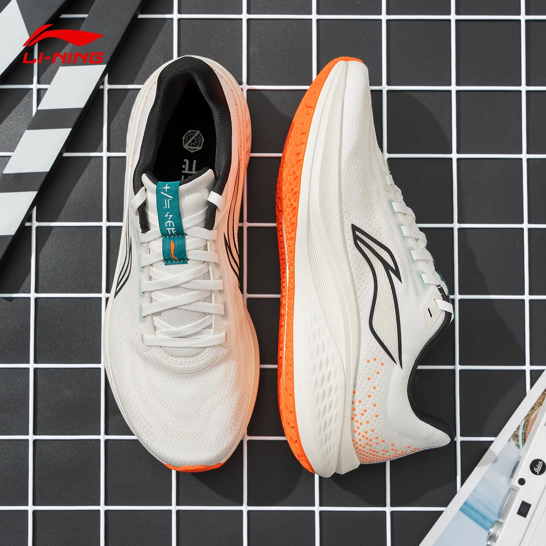 李宁赤兔7跑步鞋男鞋网面透气竞速专业跑鞋马拉松减震运动鞋子