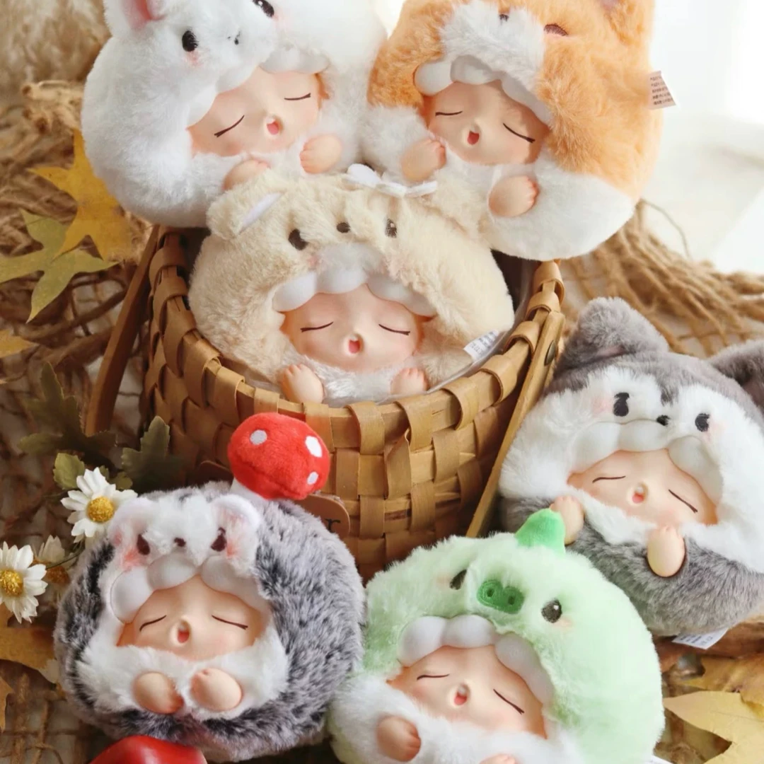 【拆盒】YUMO云梦森林乐友团系列毛绒盲盒挂件