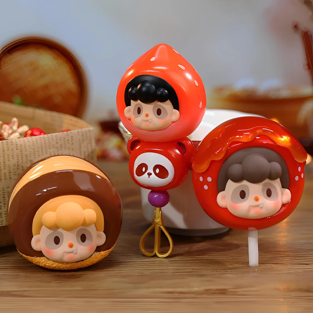 【拆盒】中华小美食系列萌粒潮玩盲盒