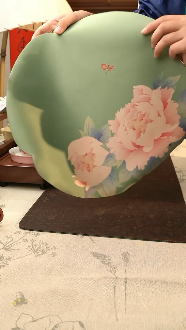 【闪购商品】密胺摆件绿海棠