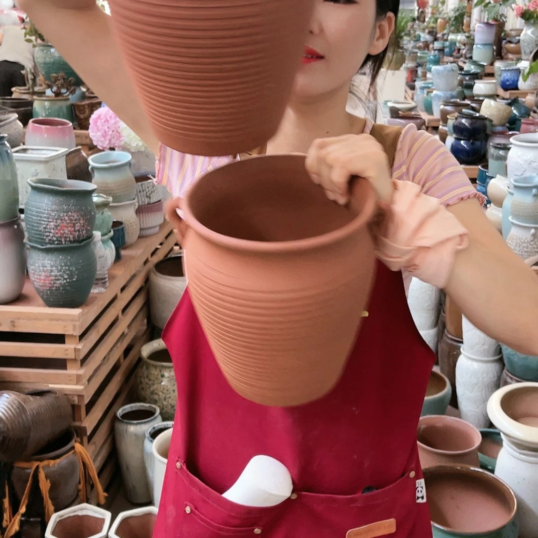 红陶20CM以下高度21口径17