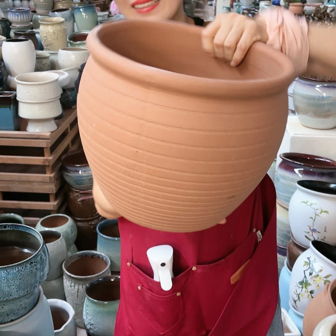 红陶20CM以下高度25口径28