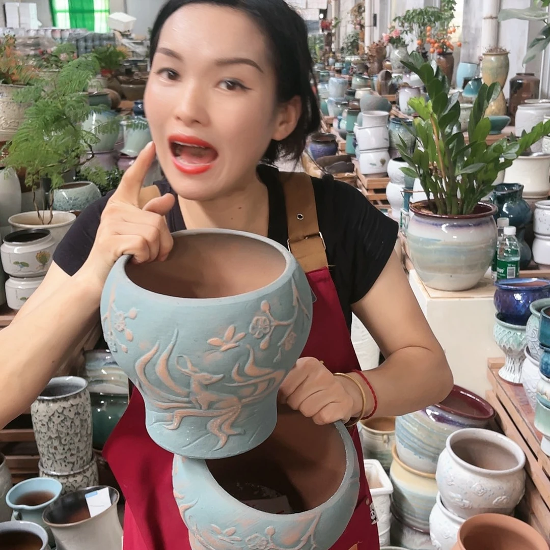 红陶20CM以下高度20口径18