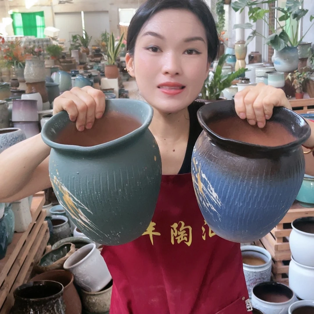 红陶20CM以下高度21口径16