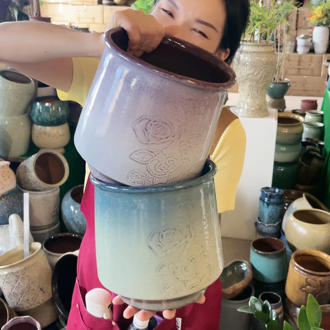 红陶20CM（含）-50CM（不含）高度21口径19