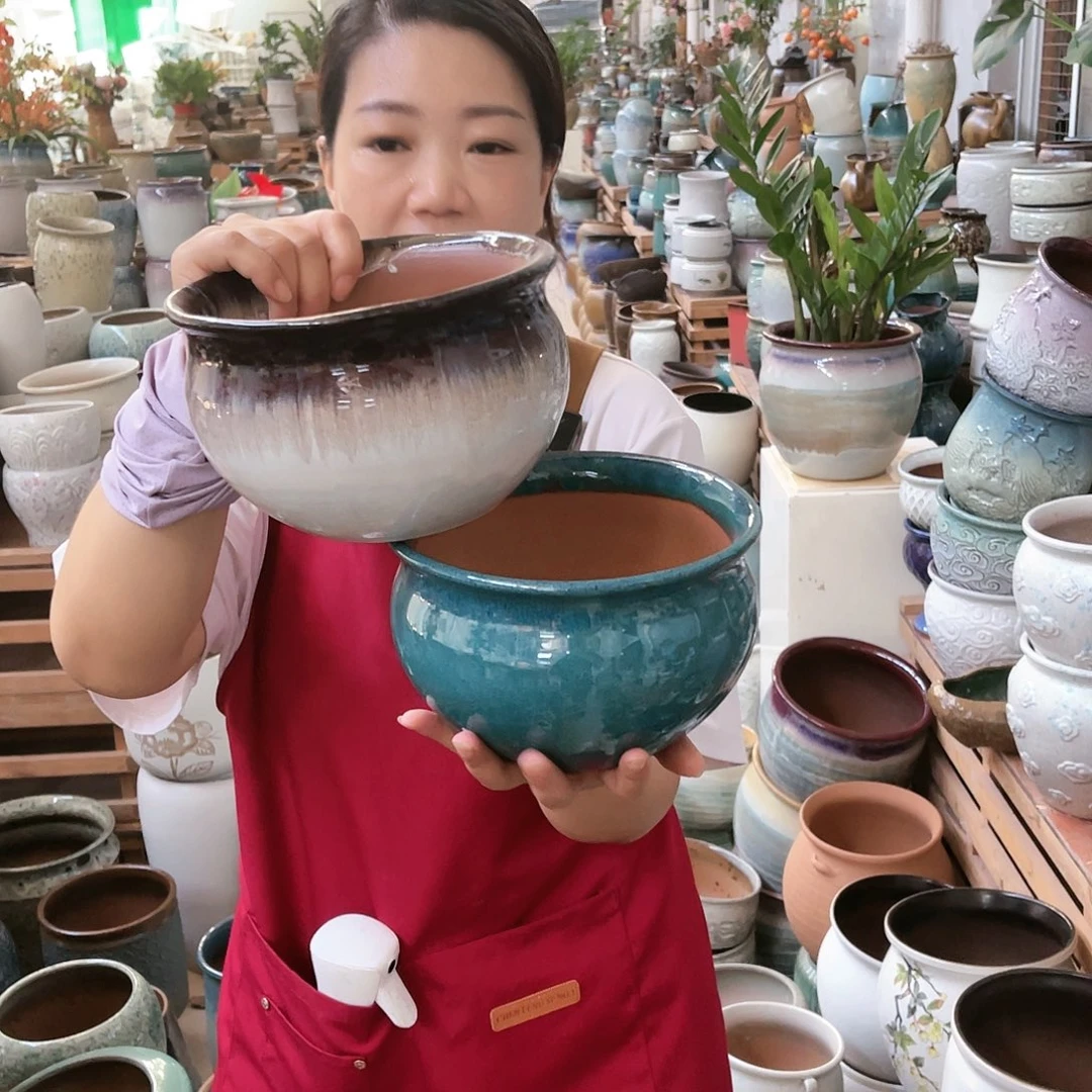 红陶20CM以下高度12口径18