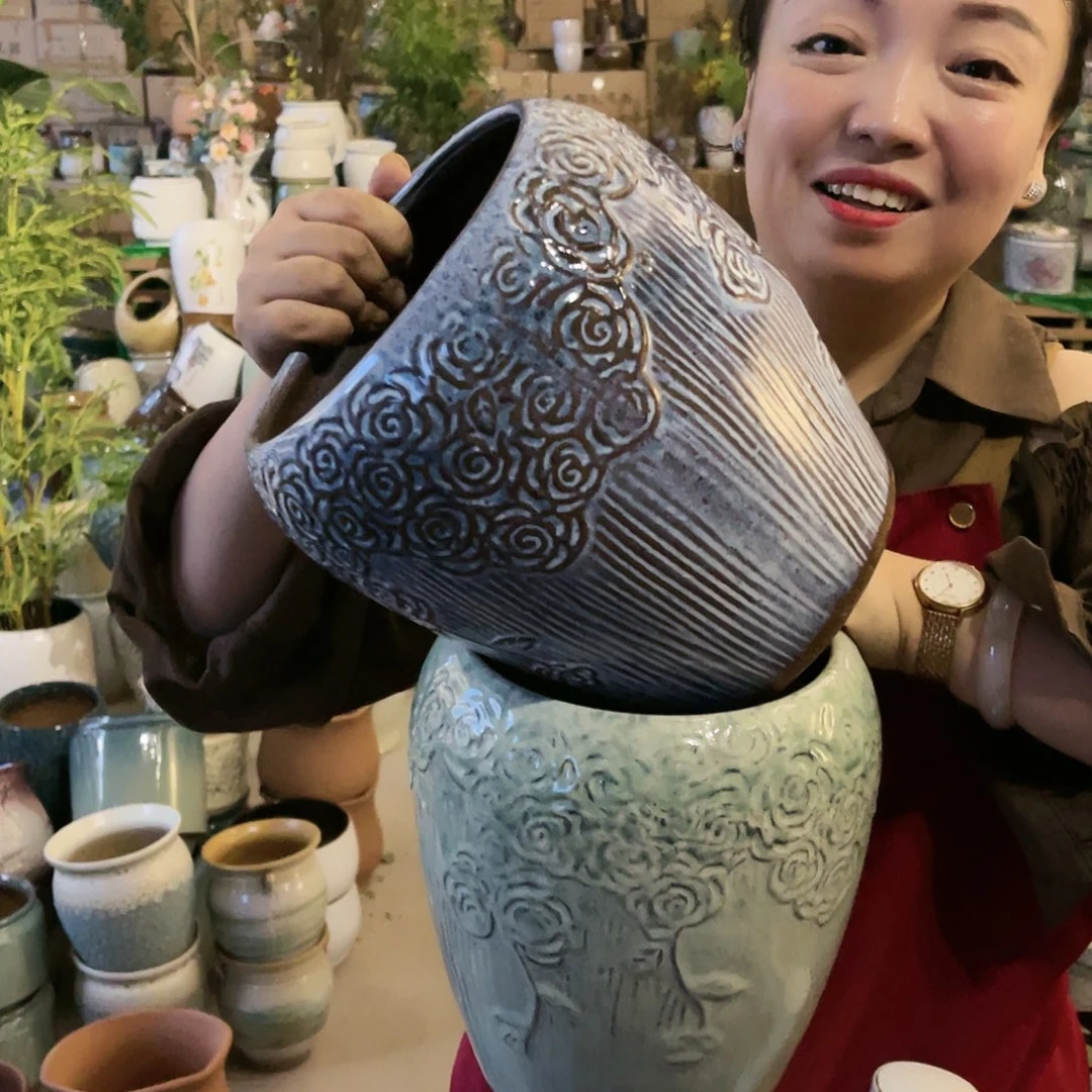 红陶20CM（含）-50CM（不含）高度23口16口