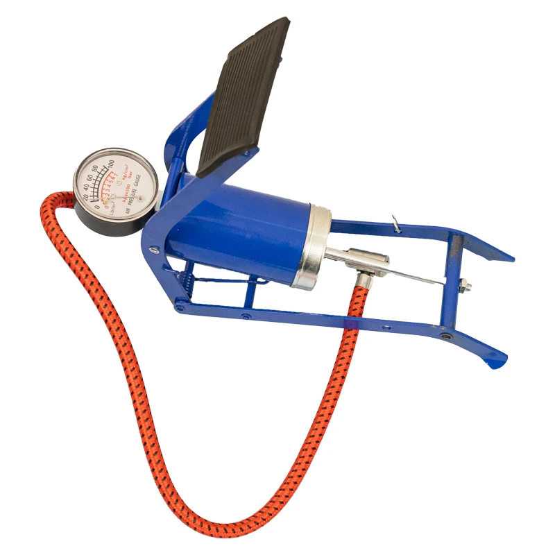 汽车车载脚踏式充气泵便携式打气筒