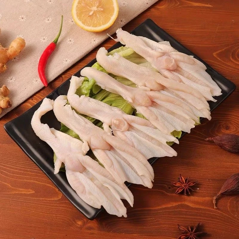 大号无骨鸭掌去骨鸭掌鸭爪烧烤卤味火锅食材冷冻生鲜5只装