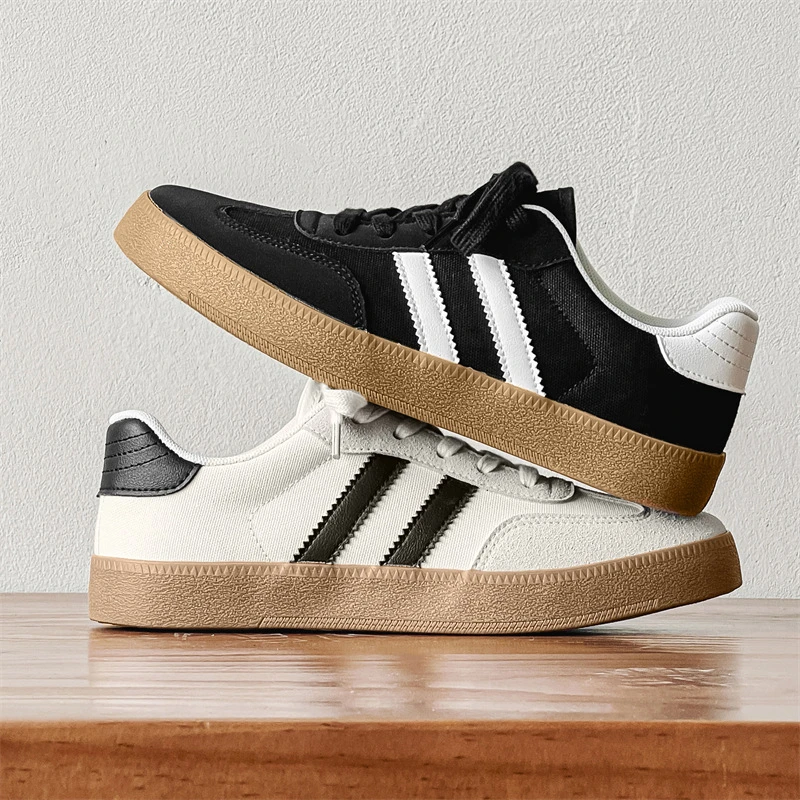 Foamsmile|【潮搭】低帮潮流鞋轻便透气男板鞋2024国潮板鞋复古