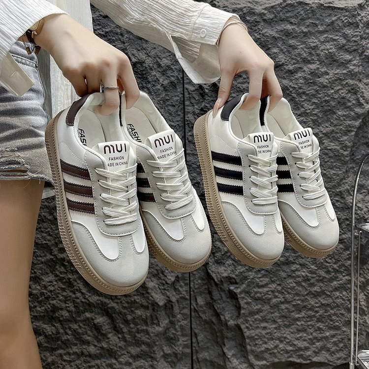 2024秋季01新款时尚休闲板鞋百搭轻便夏季潮流潮鞋韩版ins复古