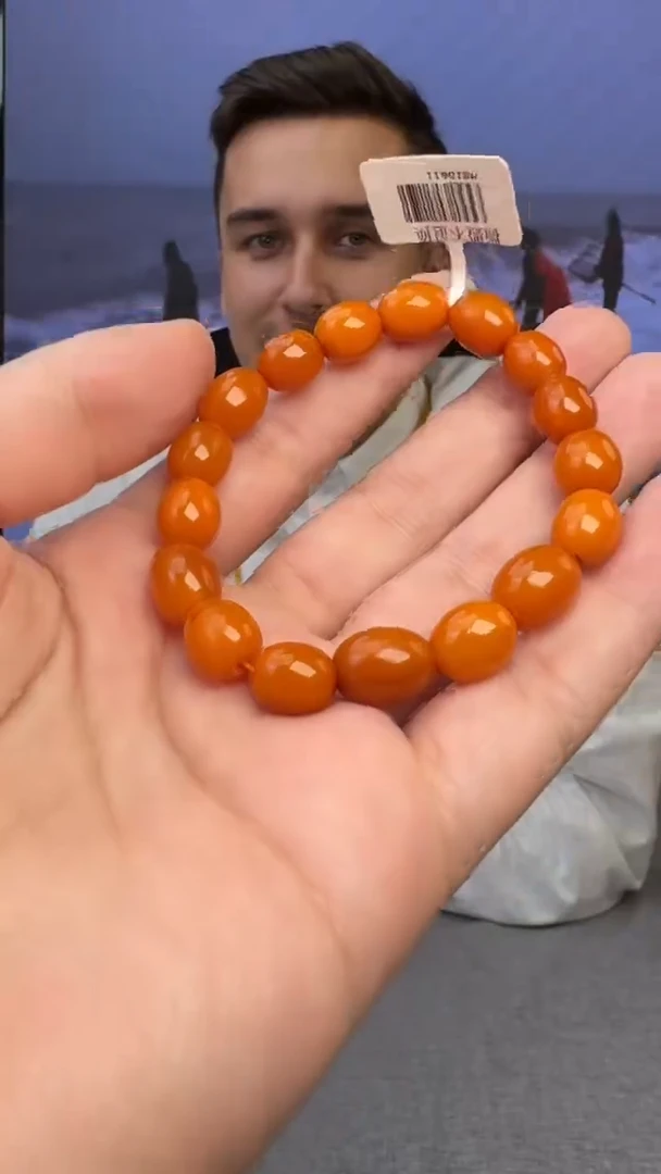 【闪购商品】琥珀手串未镶嵌86
