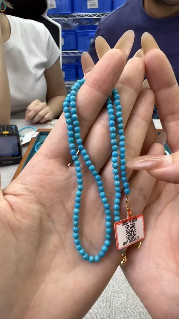 【闪购商品】绿松石颈饰未镶嵌648秒拍号