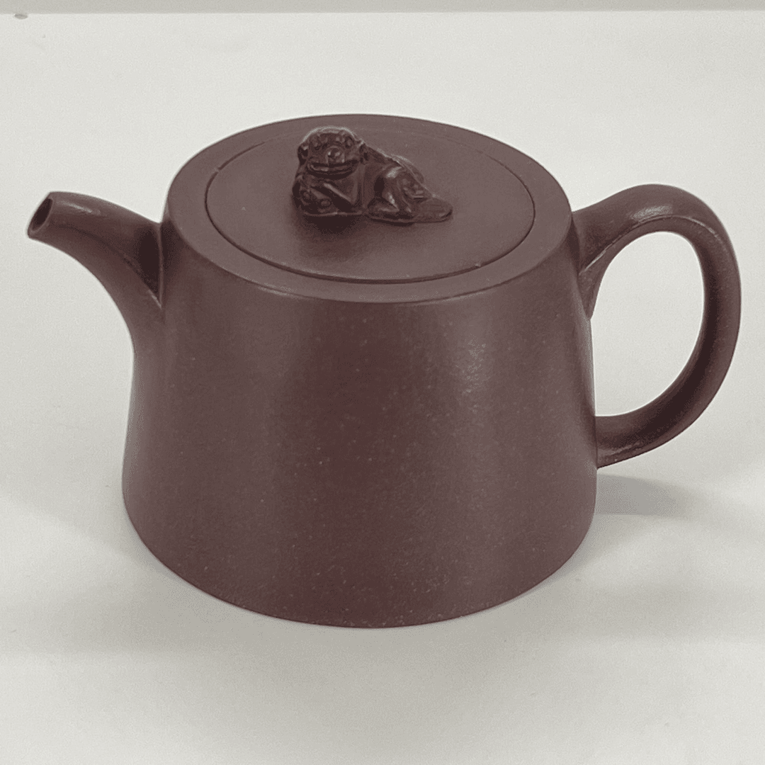 [盘球挂兽]紫砂壶