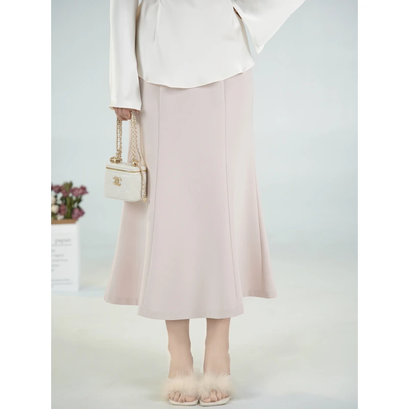 【年终清仓售完不补】【人鱼系列】微胖大码法式轻熟风显瘦高腰鱼尾裙