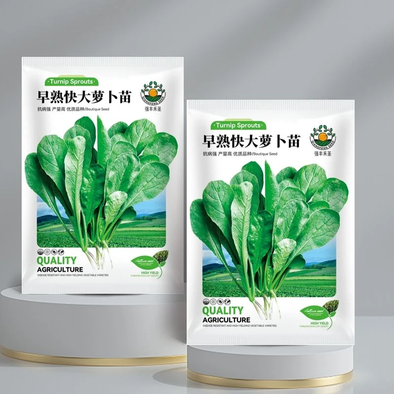 (买二送一)萝卜菜种子 萝卜苗 蔬菜种子阳台盆栽易种生长快四季易