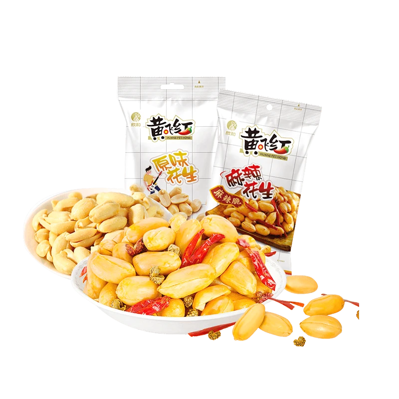 黄飞红花生110g（麻辣/原味/口味随机）