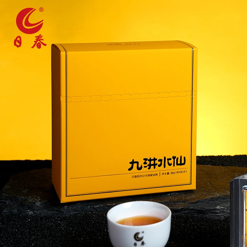 日春茶叶武夷红方岩茶水仙【九汫水仙6579】闽北乌龙茶76g