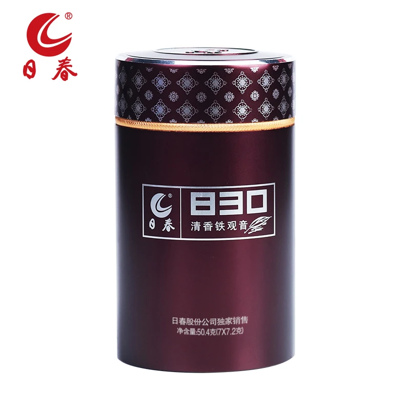日春茶叶清香型铁观音【830单罐50.4g】福建乌龙茶