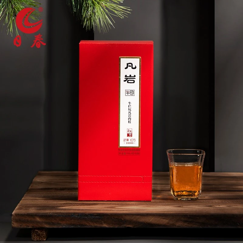 日春茶叶武夷山肉桂【精致版牛印凡岩牛栏坑肉桂1万】岩茶16.8g