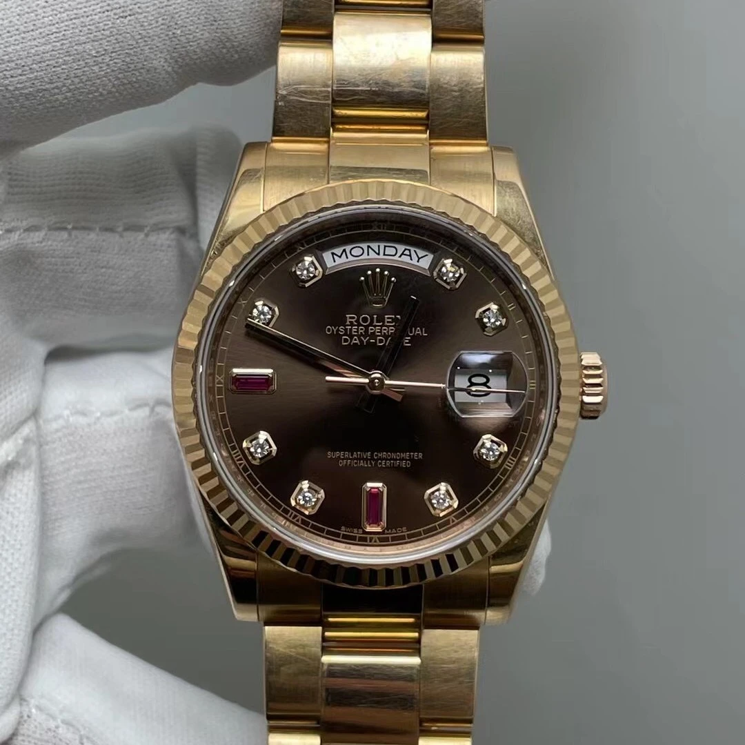95新 Rolex/劳力士 稀有69红宝石男士名表/公价287500/LW2835