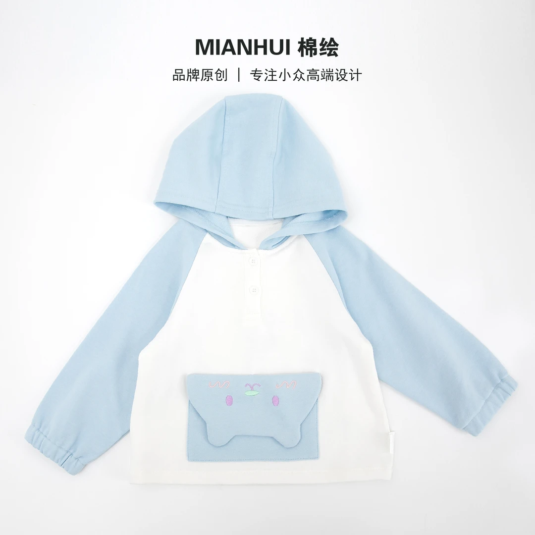 【口袋兔】重工刺绣爆款原创设计师款长袖卫衣34321029