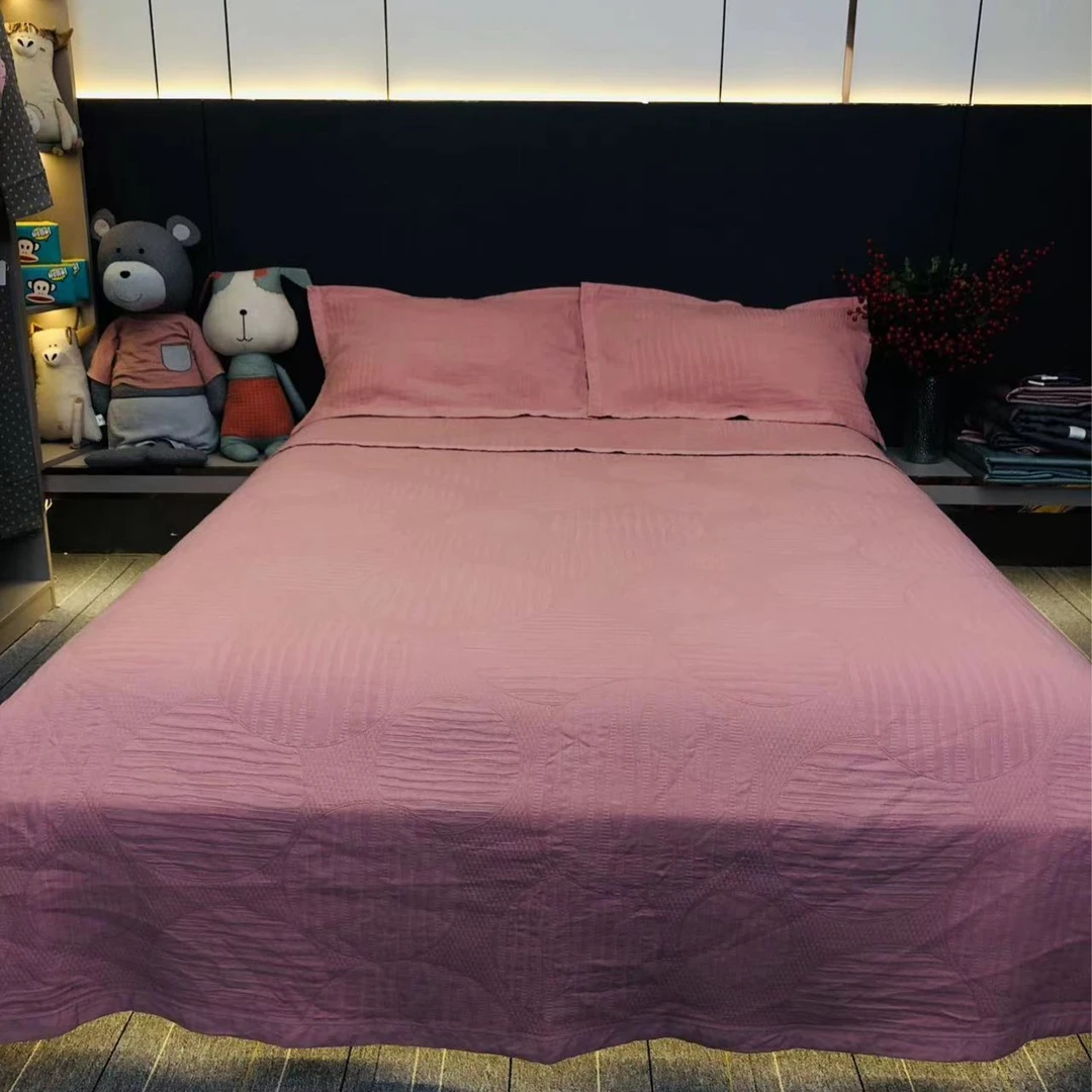 【素生活-简】日系无印侘寂风极简超柔纯棉亲肤床盖