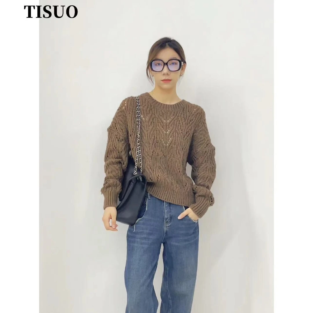 TISUO/绨索品牌专柜针织毛衣TS108805