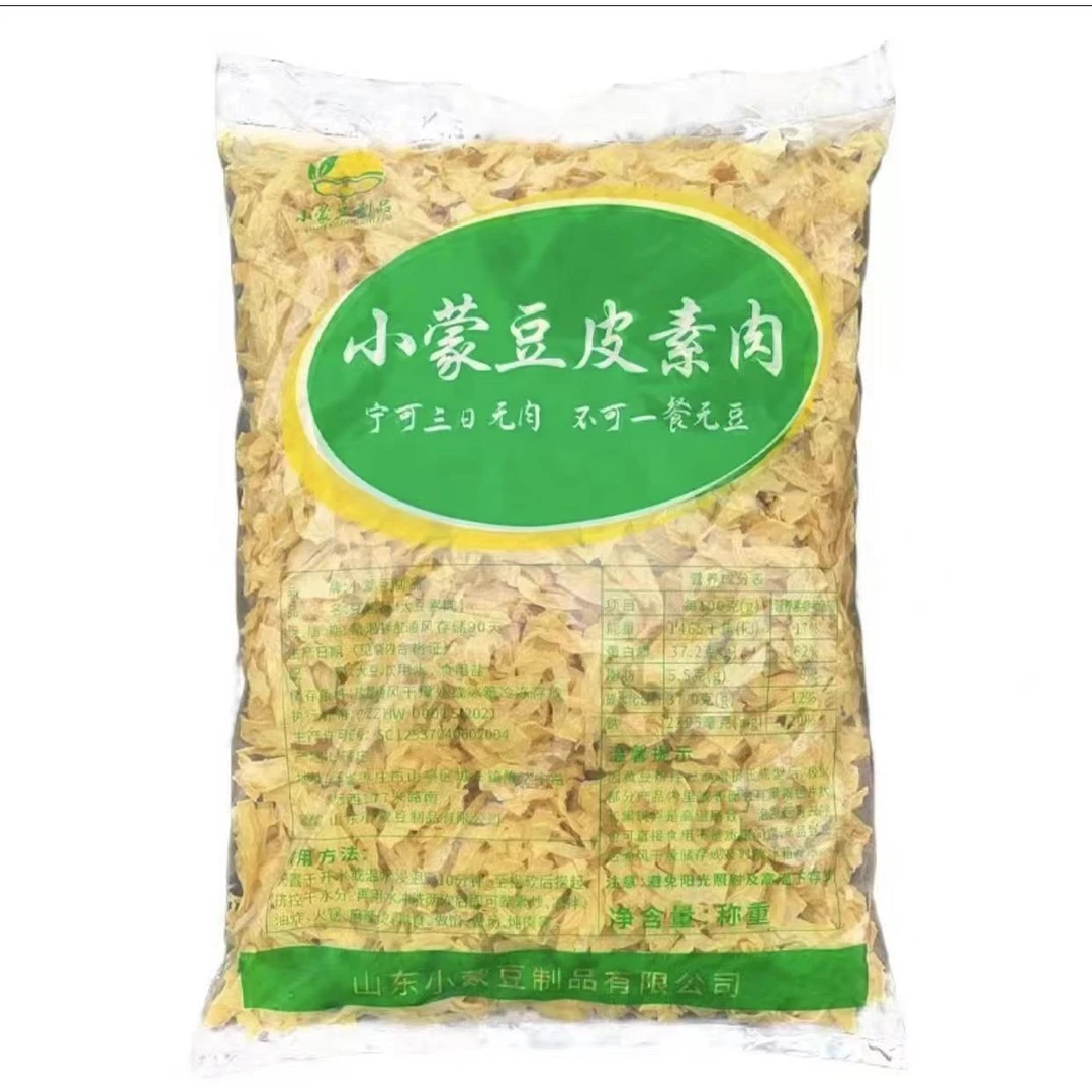 【厂家直发】乡爱小蒙豆皮素肉3斤装乾货豆丝油豆皮小蒙豆制品