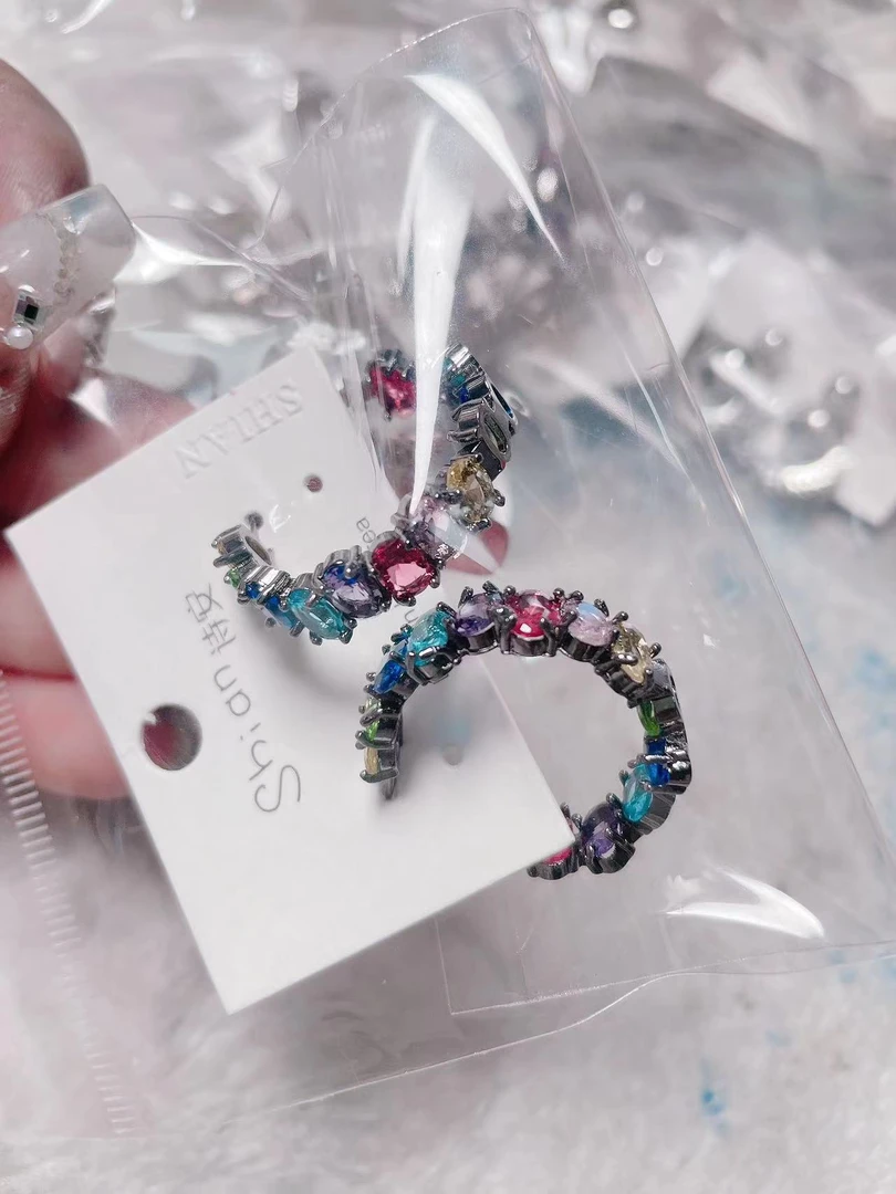 合金耳饰 时尚百搭可爱饰品耳环