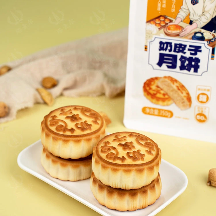 新疆【奶皮子月饼】夹心皮薄馅足加鲜鸡蛋奶皮子奶香浓