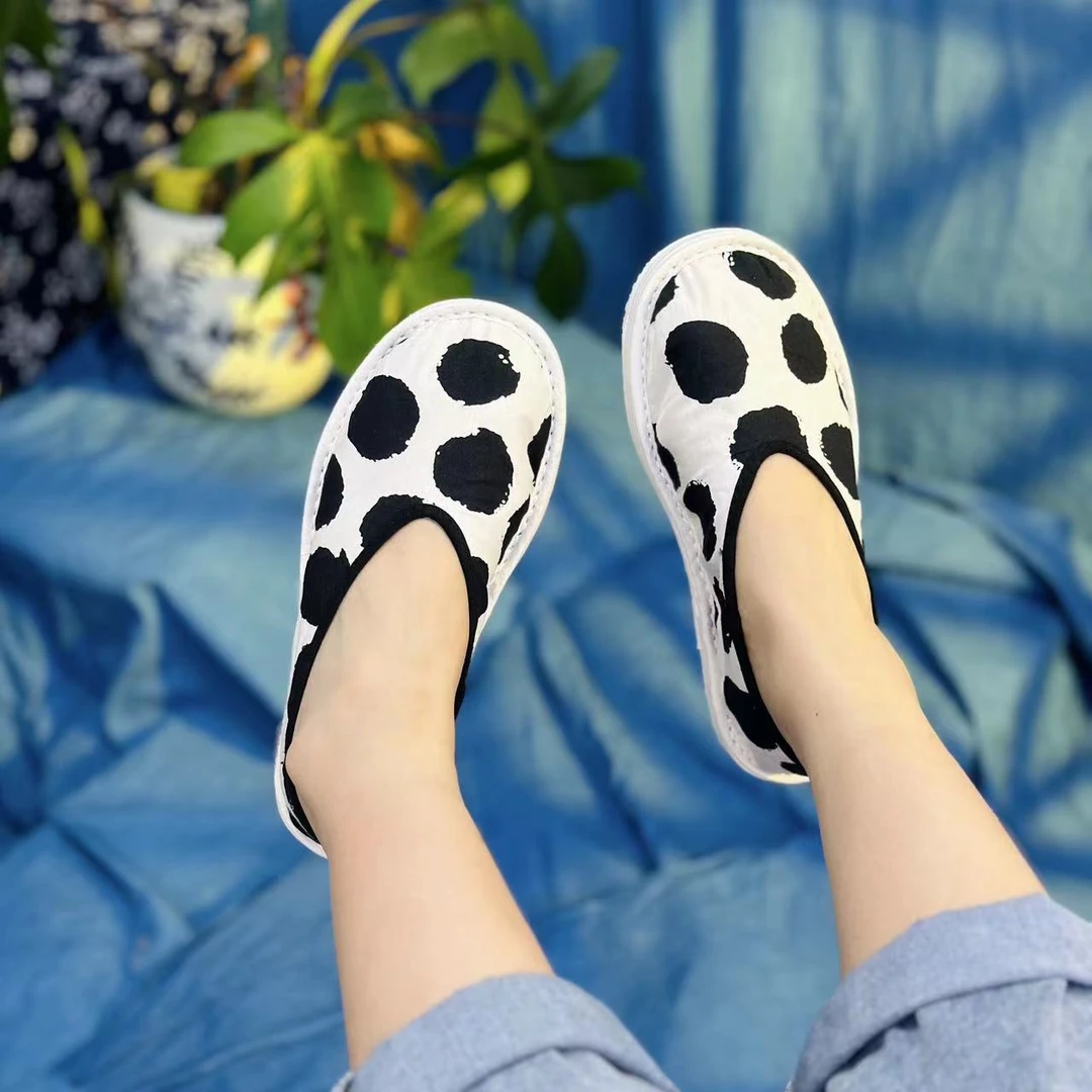 奶牛-【春季新款-西楚XICHU手工千层底布鞋】