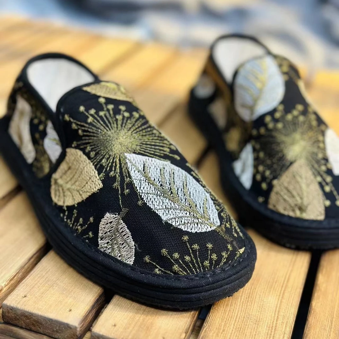 金枝玉叶-【春季新款-西楚XICHU手工千层底布鞋】