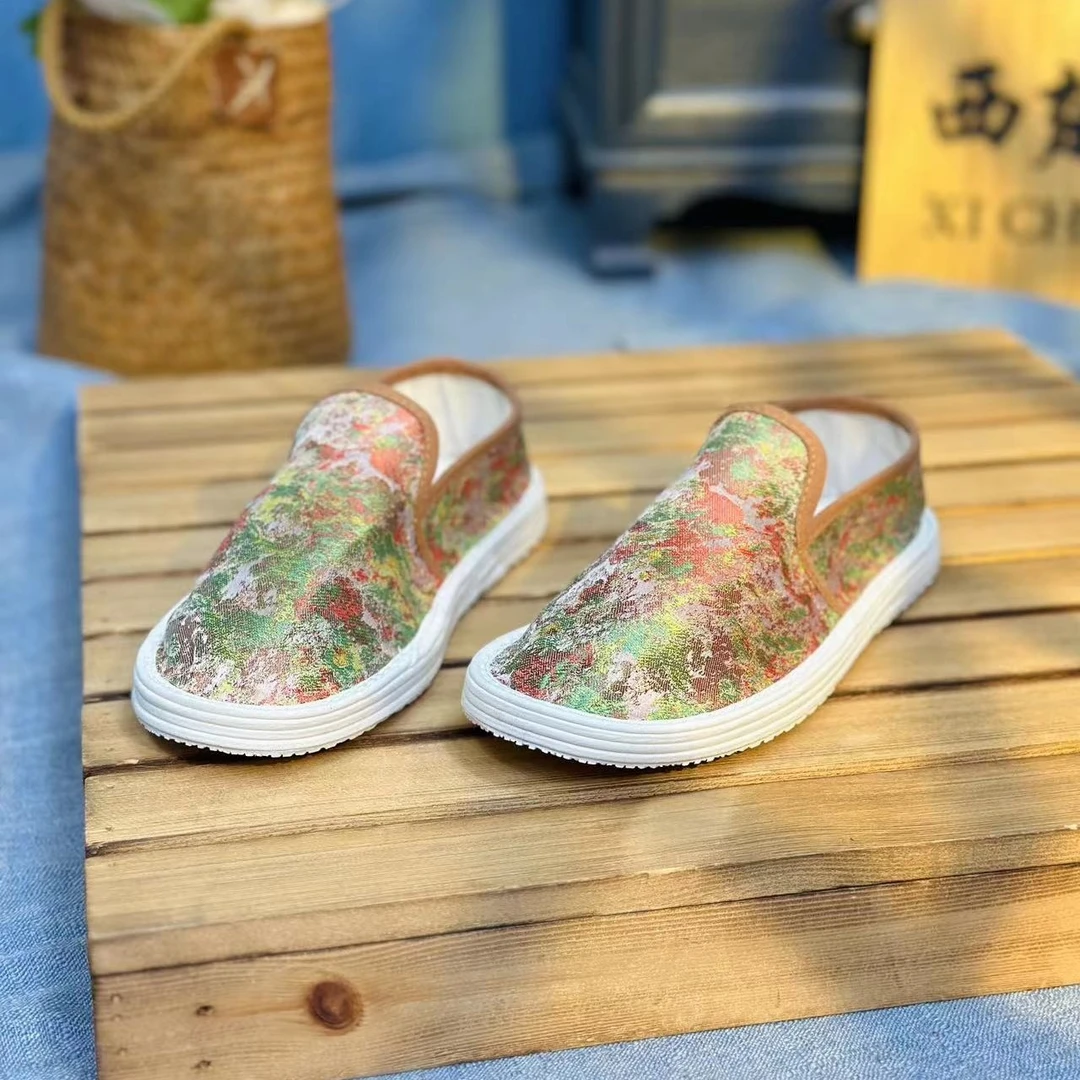 流光-【春季新款-西楚XICHU手工千层底布鞋】