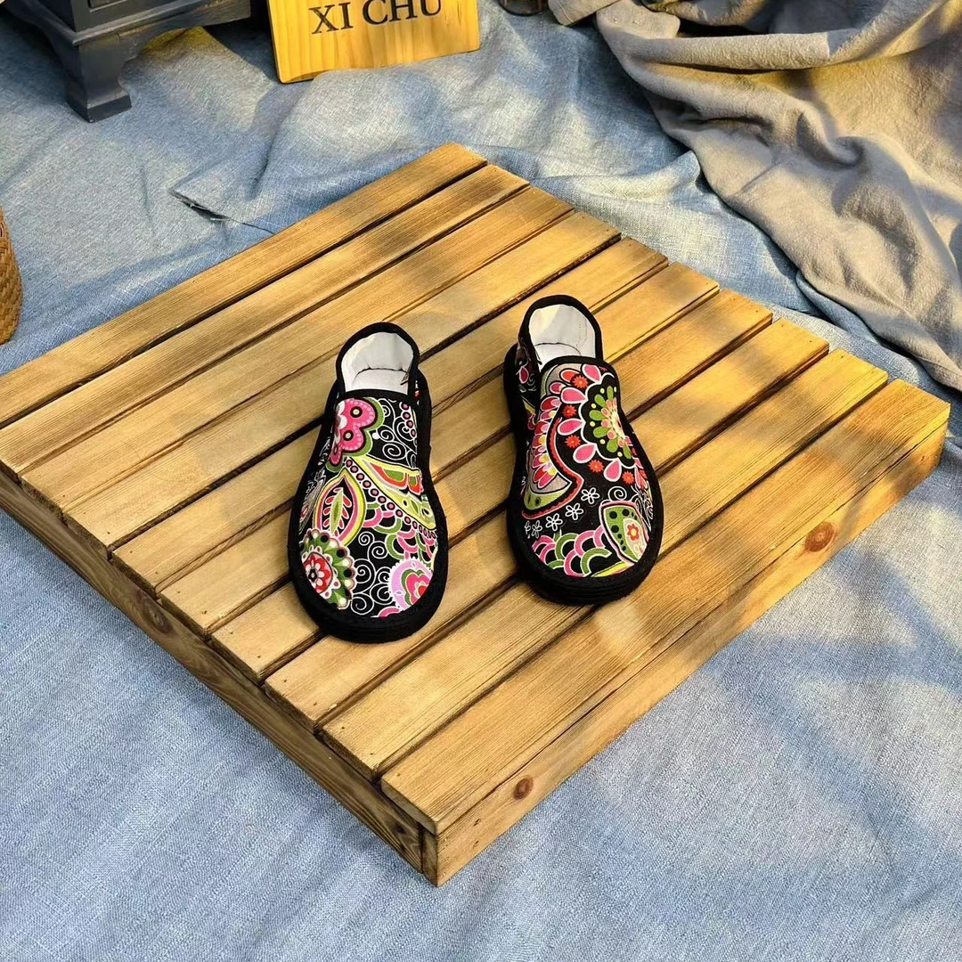 太阳花-【春季新款-西楚XICHU手工千层底布鞋】
