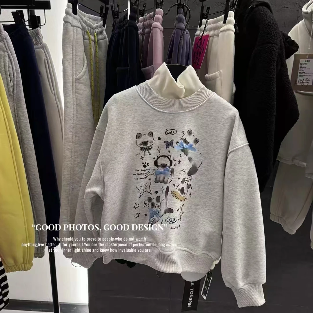 K1352儿童印花卫衣