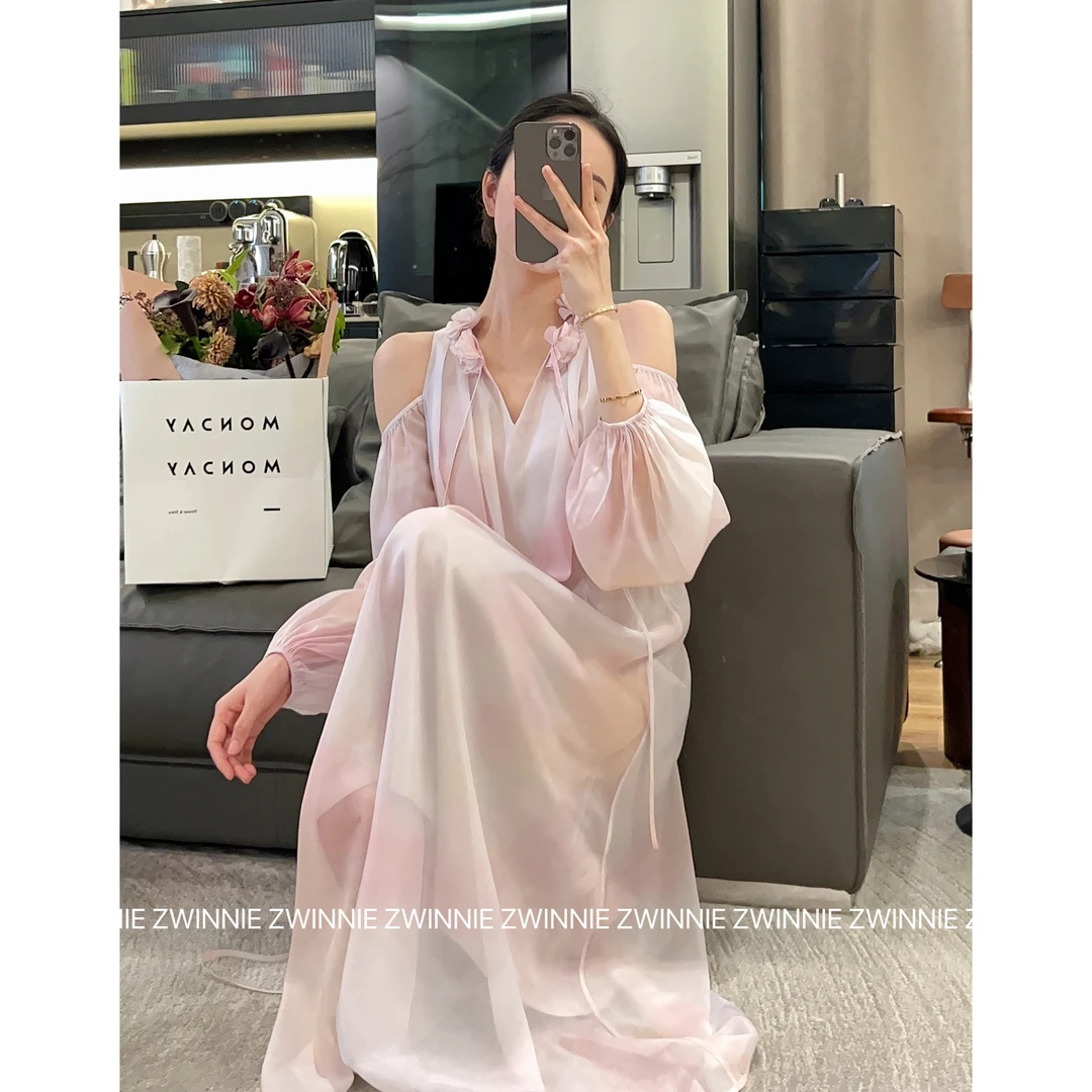 Zwinnie/詹维尼【浪漫主义】时尚气质法式显瘦连衣裙 GYS202353