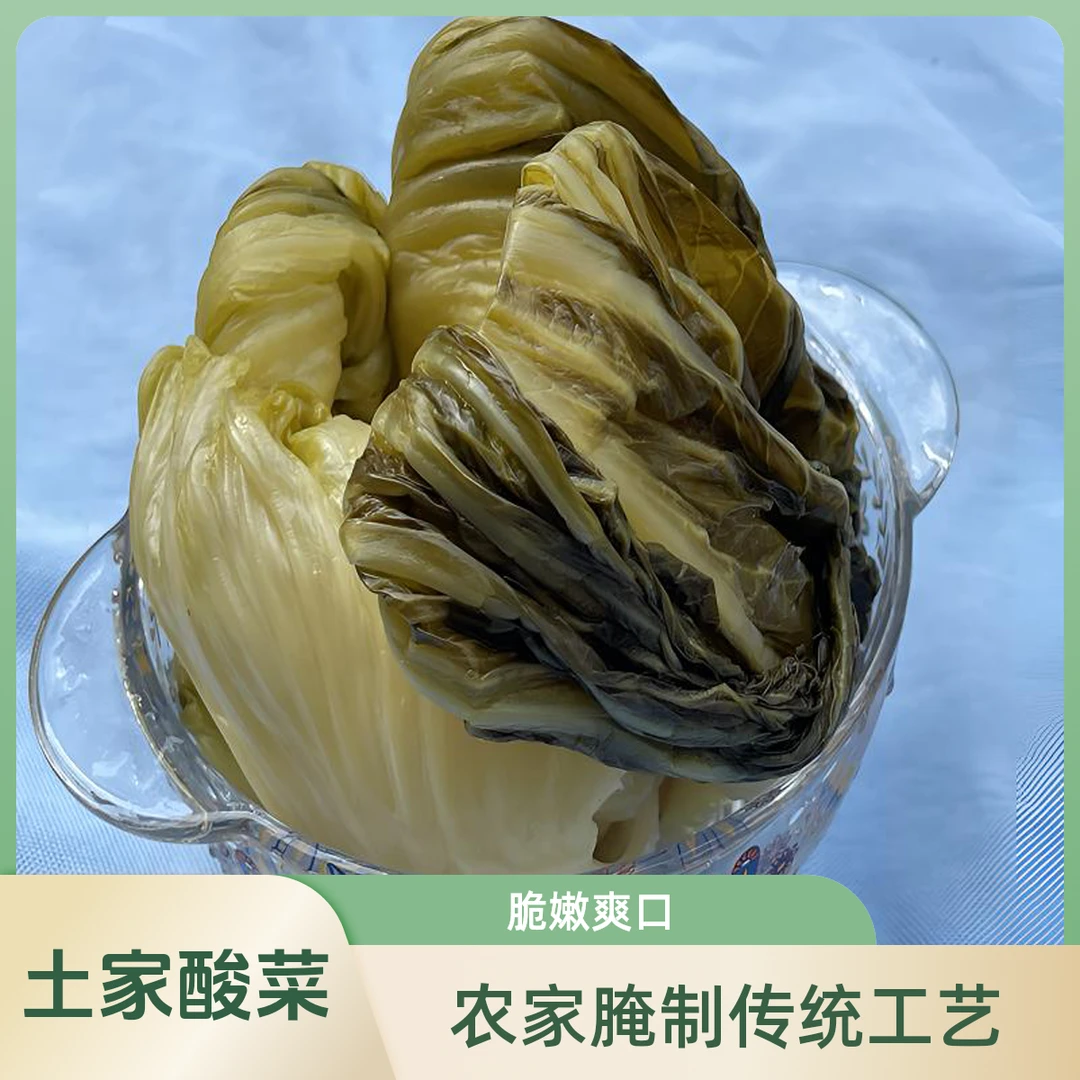 正宗乳酸菌酸菜发酵土家广西酸菜新鲜清脆爽口干净健康O防腐剂