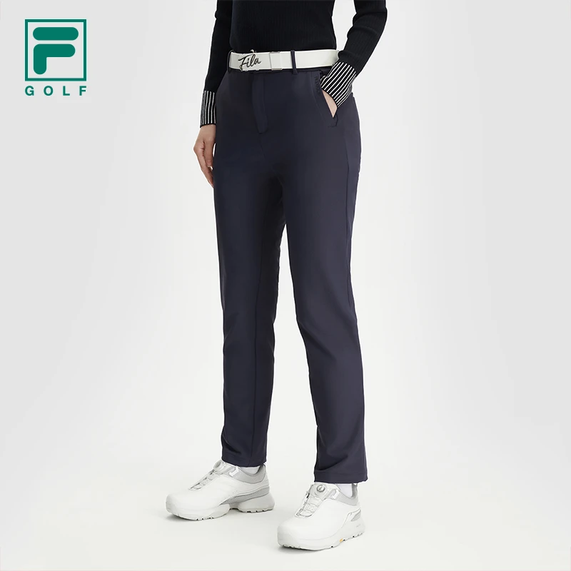Fila/斐乐女秋冬【微弹舒适直口裤】新款高尔夫运动长裤A11W445801F