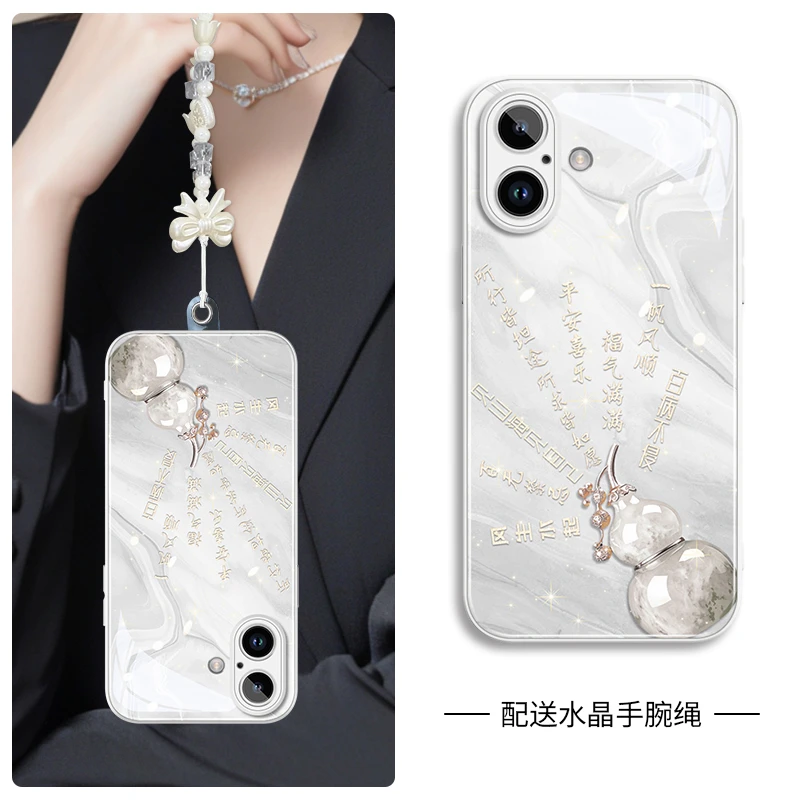 适用iphone17promax手机壳苹果16新款15镜头全包13玻璃14秋冬12高