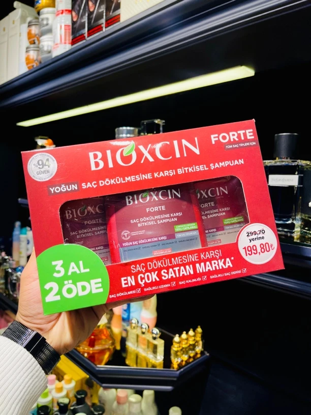 土耳其原装进口/BIOXCIN洗发水 3瓶装