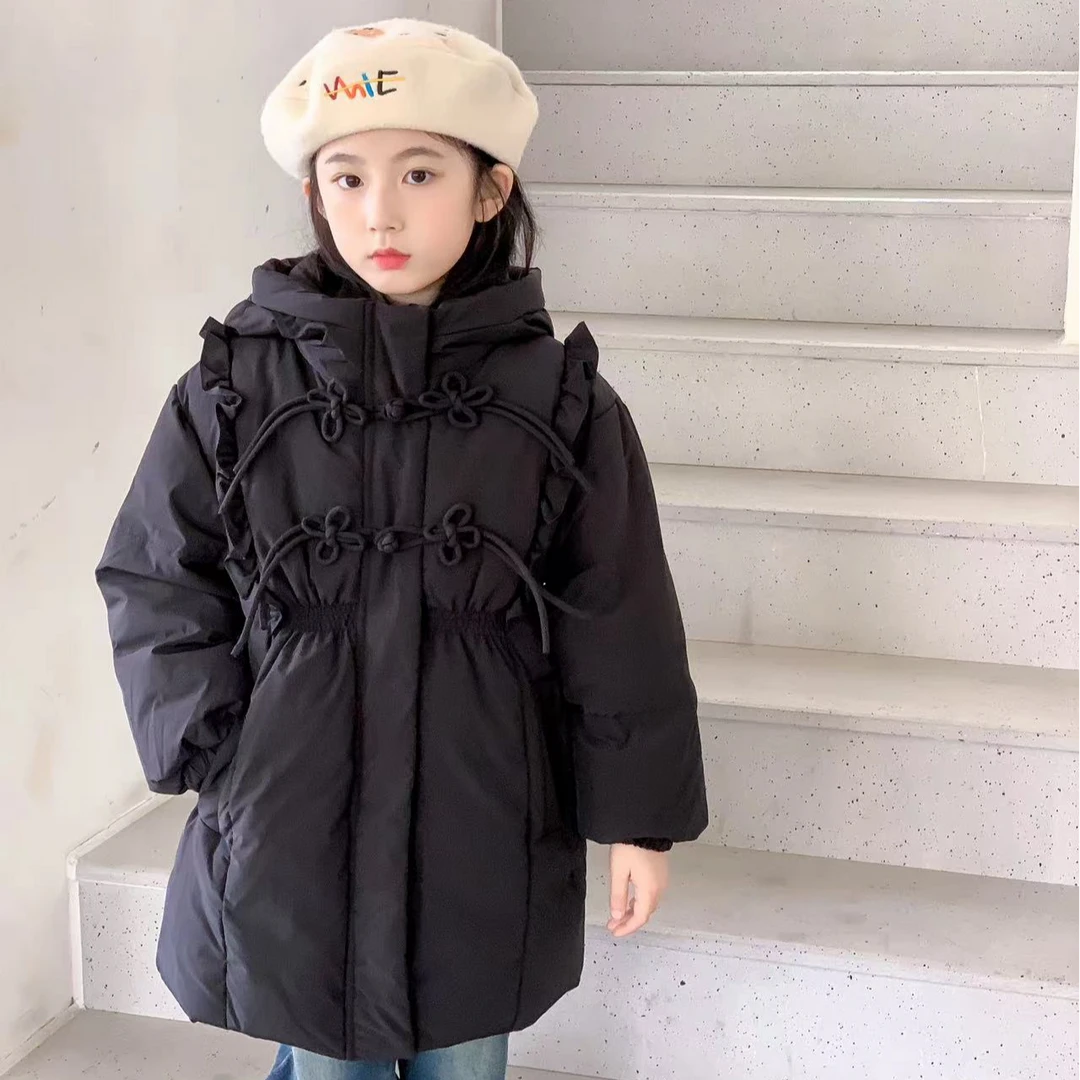 【901-956】儿童冬季外套加厚韩版保暖印花男童女童